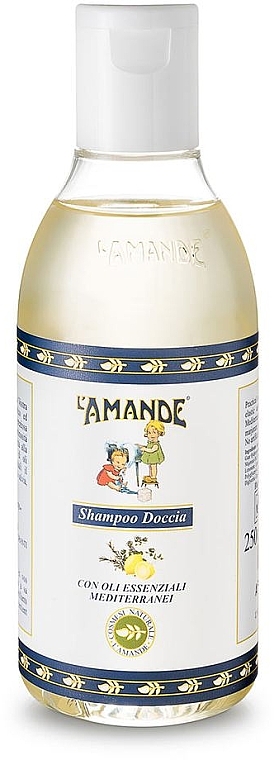 Дитячий шампунь для волосся та тіла - L'amande Marseille Shampoo Doccia — фото N1