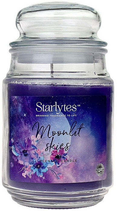 Свеча в стеклянной банке - Starlytes Moonlit Skies Scented Candle — фото N1