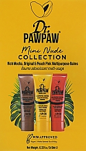 Парфумерія, косметика Набір - Dr. PAWPAW Mini Nude Trio Collection (3 x balm/10ml)