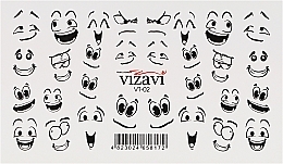 Водные наклейки для ногтей, VT - Vizavi Professional — фото N1