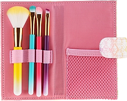 Набор цветных кисточек для макияжа, в футляре, 4 шт - Avon — фото N1