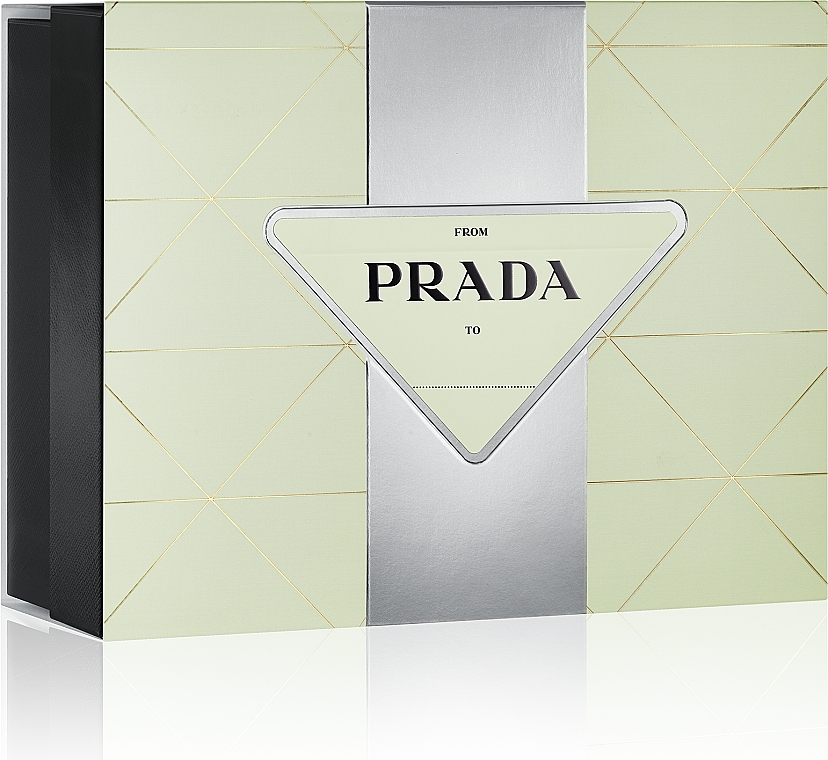 Prada Luna Rossa Carbon - Набір (edt/50ml + sh/gel/75ml) — фото N2