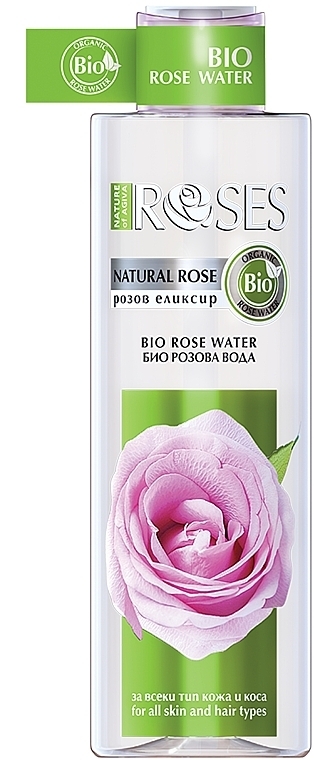 Розовая вода - Nature of Agiva Roses Bio Rose Water — фото N1