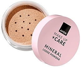 Парфумерія, косметика Минеральная рассыпчатая пудра для лица - Avon Make Up + Care Mineral Loose Powder