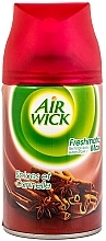Сменный баллон к освежителю воздуха "Специи и корица" - Air Wick Freshmatic Cinnamon Sticks And Spices — фото N1