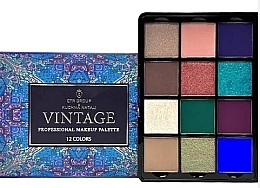 Духи, Парфюмерия, косметика Палетка для макияжа - CTR Vintage Eye Shadow Palette