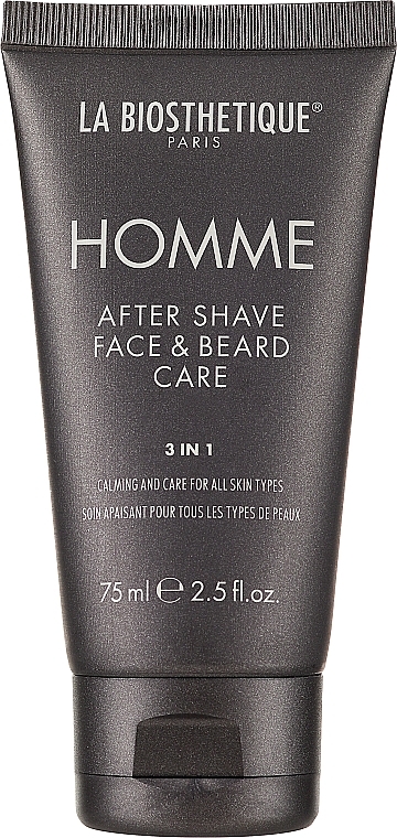 Эмульсия после бритья для ухода за кожей лица и бороды - La Biosthetique Homme After Shave Face & Beard Care — фото N1
