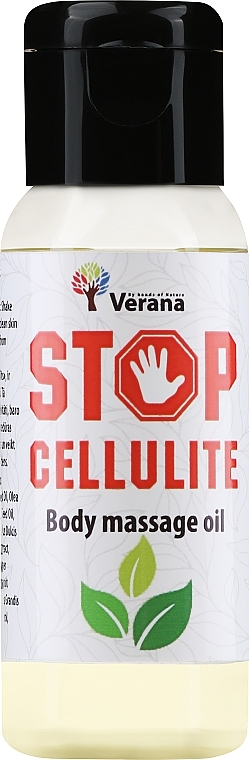 Масажна олія для тіла "Stop Cellulit" - Verana Body Massage Oil — фото N1