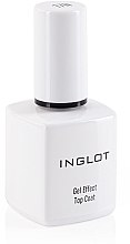 Парфумерія, косметика Закріплювач лаку з гелевим ефектом - Inglot Gel Effect Top Coat 17n