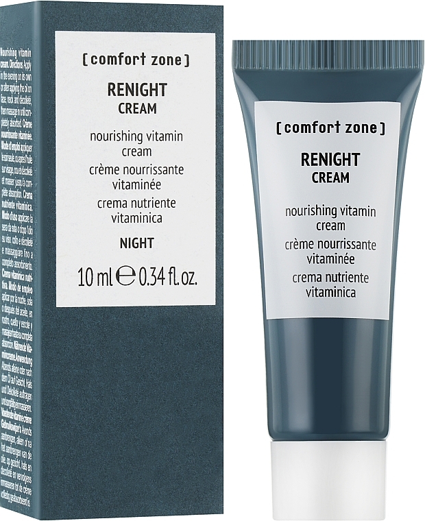 Нічний живильний вітамінний крем для обличчя - Comfort Zone Renight Cream (міні) — фото N2