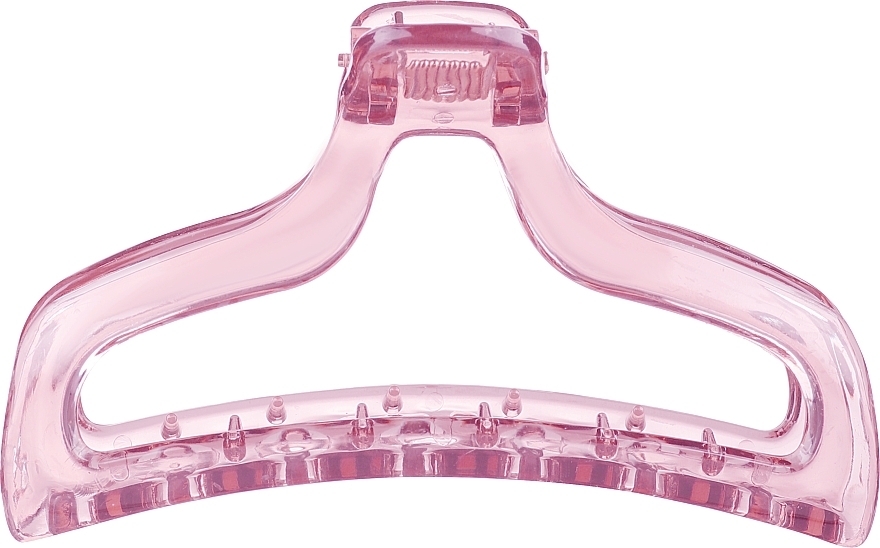 Великий затискач для волосся, рожевий - Deni Carte — фото N1