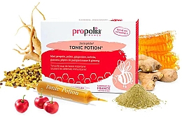 Харчова добавка "Tonic Potion" - Propolia Propolis Honey Ginger Acerola — фото N2