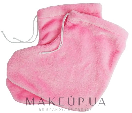 Шкарпетки для парафінотерапії махрові, світло-рожеві - Tufi Profi — фото 2шт
