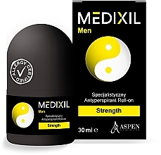 Антиперспирант для мужчин - Medixil Men Strenght Antyperspirant Roll-On — фото N1