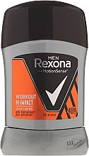 Парфумерія, косметика Дезодорант-стік - Rexona Men Motionsense Workout Hi-impact 48h Anti-perspirant