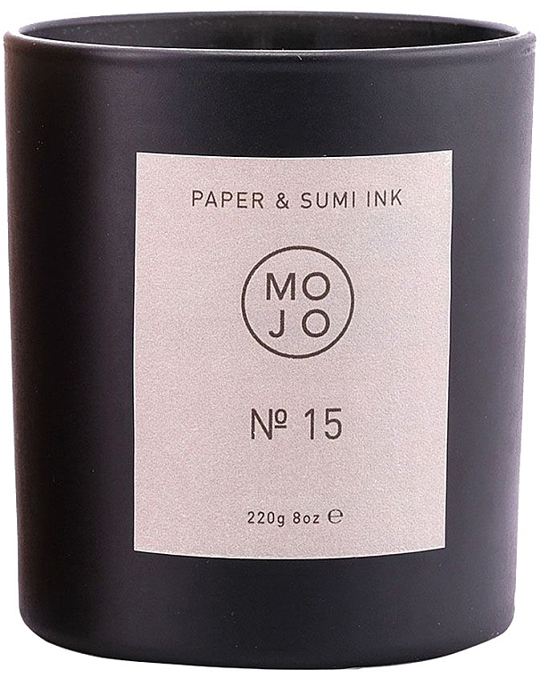 Ароматическая свеча - Mojo Paper & Sumi Ink №15 — фото N1