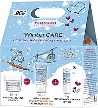 Набор - Floslek Winter Care (f/cr/50ml + f/cr/30ml + lip/balm/4g) — фото N1