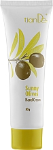 Духи, Парфюмерия, косметика Крем для рук "Солнечные оливки" - TianDe Sunny Olives Hand Cream