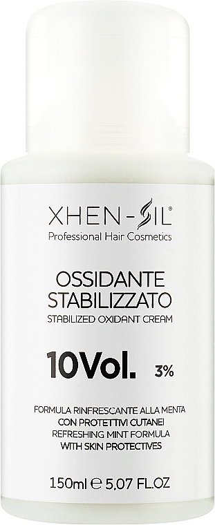 Окислювач для фарби стабілізований з захистом шкіри 10 Vol. 3 % - Silium Xhen-Sil