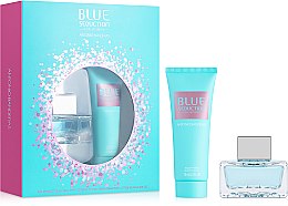 Духи, Парфюмерия, косметика Antonio Banderas Blue Seduction For Woman - Набор (edt/50ml + body/lotion/75ml)