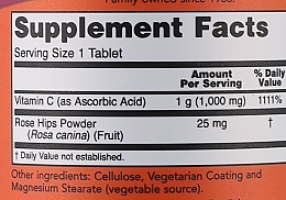 Витамин С-1000 - Now Foods Antioxidant Protection C-1000 With Rose Hips Tablets — фото N4