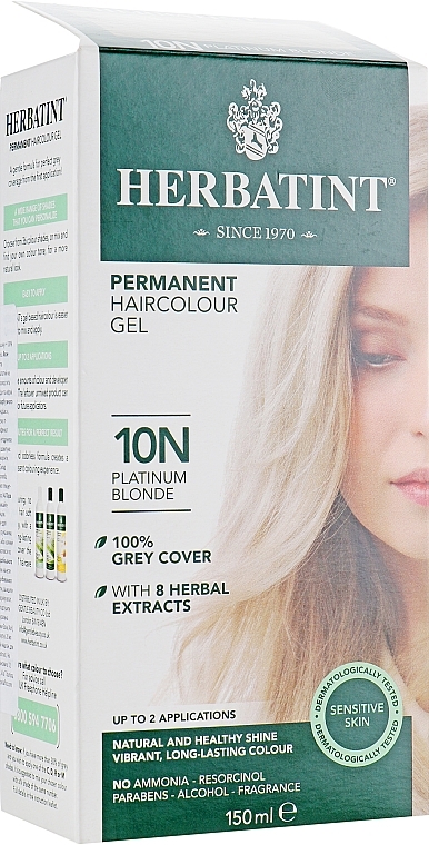 Фарба для волосся - Herbatint Permament Gel Color * — фото N1