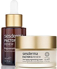 Парфумерія, косметика Набір - Sesderma Factor G Renew (ser/30ml + f/cr/50ml)