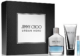 Парфумерія, косметика Jimmy Choo Urban Hero - Набір (edp/100ml + edp/7,5 ml + as/b/100ml)