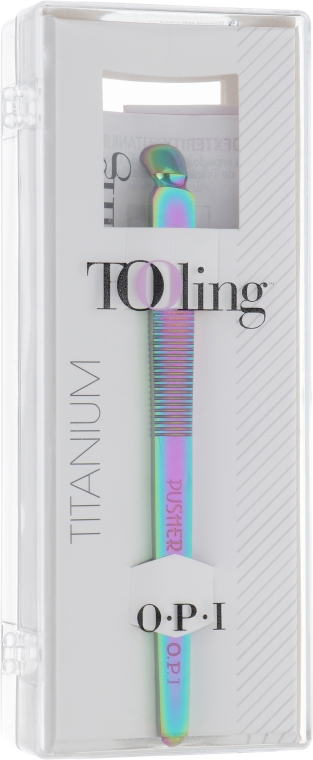 Набор - OPI. Tooling Dexterity Titanium (tool/1pcs + cuticule/treat/30ml) — фото N1