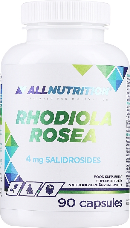 Харчова добавка "Родіола рожева" - Allnutrition Adapto Rhodiola Rosea — фото N1