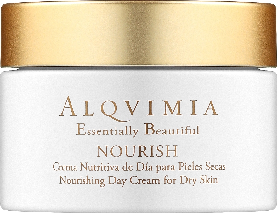 Живильний денний крем для сухої шкіри - Alqvimia Nourish Dry Skin Cream — фото N1