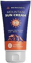 Парфумерія, косметика Крем для обличчя, з пребіотиками - Bergson Mountain Sun Cream SPF 50+