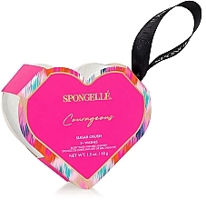 Набор - Spongelle Heart Collection For My Mom Gift Set 2 (sponge/3x43g) — фото N6