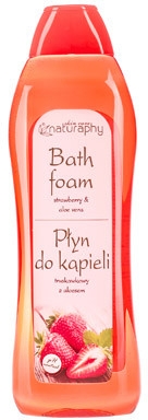 Пена для ванны "Клубника и алоэ" - Bluxcosmetics Naturaphy Strawberry & Aloe Vera Bath Foam — фото N1