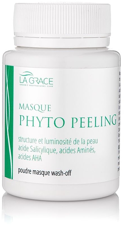 Маска-порошок для лица "Фитопилинг" с салициловой кислотой и аминокислотами - La Grace Fito Peeling Poudre Masque Wash-Off 