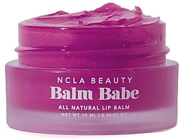 Бальзам для губ "Черешня" - NCLA Beauty Balm Babe Black Cherry Lip Balm — фото N1