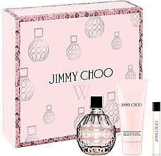 Парфумерія, косметика Jimmy Choo Eau De Parfum - Набір (edp/100ml + b/lot/100ml + edp/mini/7,5ml)