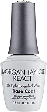 Лак для нігтів - Morgan Taylor React Base Coat — фото N1