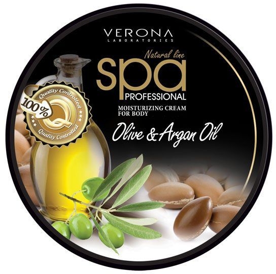 Спа-крем для тела "Оливка и Аргановое масло" - Verona Laboratories Olive & Argan Oil