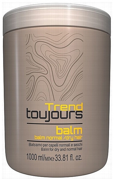 Бальзам для сухих и нормальных волос - Trend Toujours Balm Normal Dry Hair — фото N1