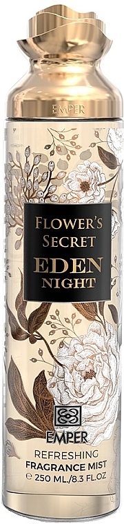 Emper Flower'S Secret Eden Night - Парфюмированный спрей для тела — фото N1