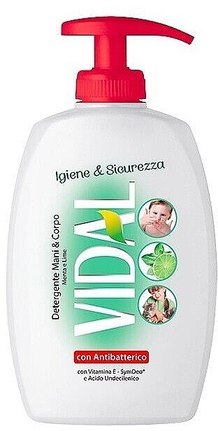 Жидкое мыло "Антибактериальное" - Vidal Liquid Soap Antibacterial — фото N1