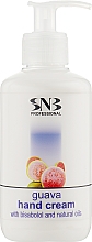 Крем для рук з бісабололом "Гуава" - SNB Professional Hand Cream Guava — фото N3