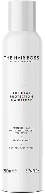 Лак для волос с термозащитой - The Hair Boss The Heat Protection Hairspray — фото N1