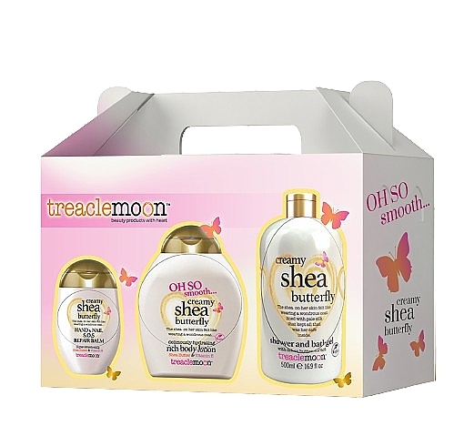 Набір - Treaclemoon Creamy Shea Butterfly (sh/gel/50ml + b/lot/250ml + h/cr/75ml) — фото N1