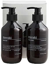 Духи, Парфюмерия, косметика Набор - Meraki Meadow Bliss Hand Soap Gift Box (h/soap/275ml + h/lot/275ml)