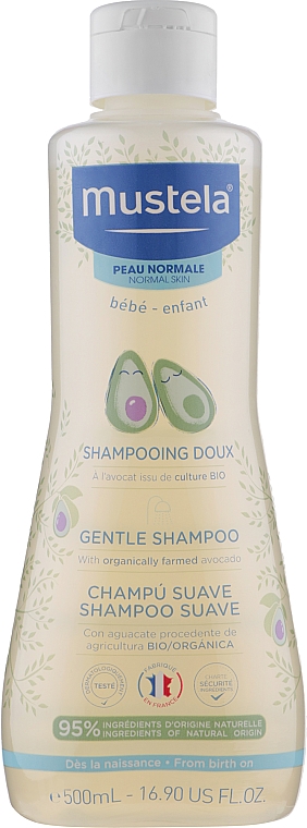 Дитячий шампунь - Mustela Bebe Baby Shampoo — фото N3