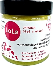 Японський крем для обличчя з олією вишні - La-Le Face Cream — фото N1