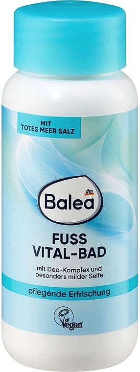 Соль для ванны для ног - Balea Fuss Vital-Bad — фото N1