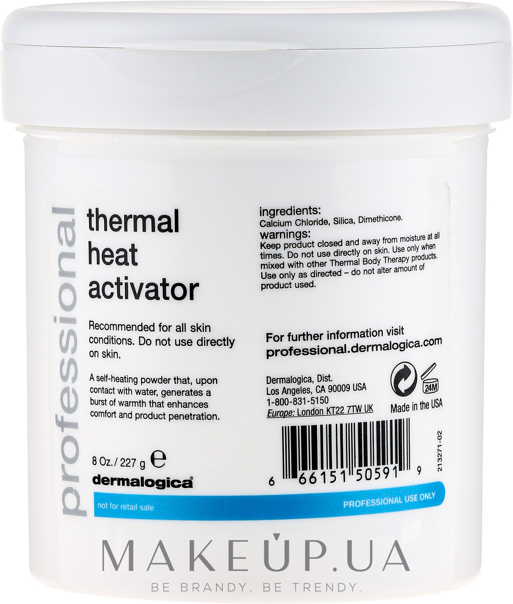 Активатор для тела - Dermalogica Professional SPA Thermal Heat Activator — фото 227g
